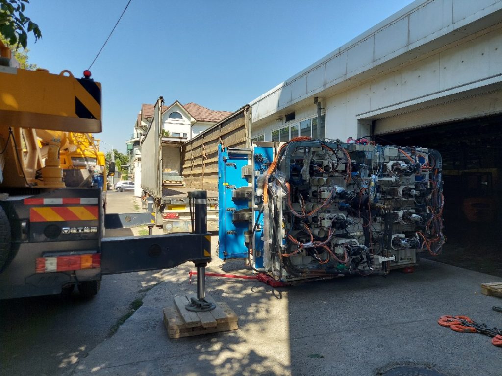Релокация печатной машины SOMA OPTIMA 1 из Узбекистана в Россию