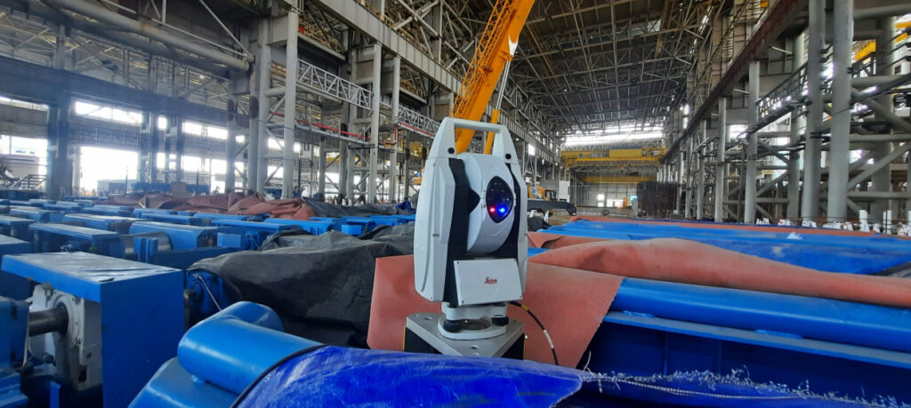Высокоточная выверка с помощью 3D-трекера