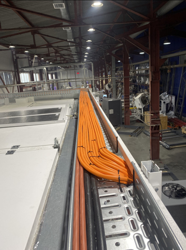 Монтаж кабельного хозяйства Монтаж кабельного хозяйства