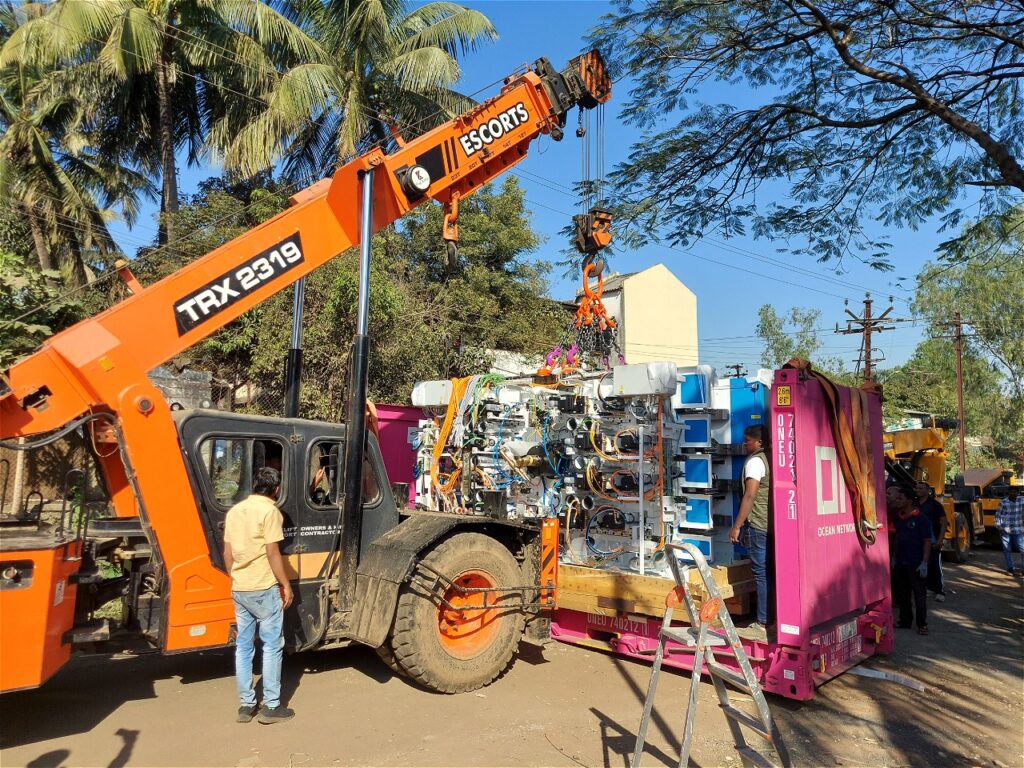 Перемещение полиграфического оборудования в Индии Перемещение полиграфического оборудования в Индии