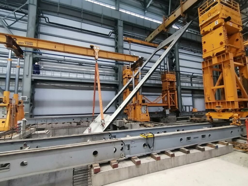 Техническое перевооружение производства колесных пар: установка нового пресса в существующий цех Техническое перевооружение производства колесных пар: установка нового пресса в существующий цех