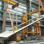 Кантование пластины тяжелого пресса Schuler MH-10000