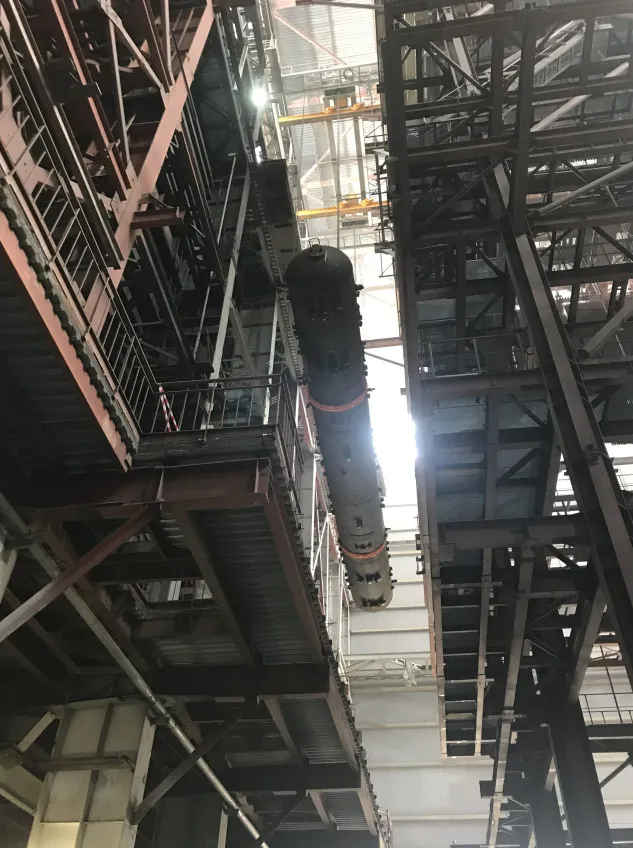 Подъем барабана котла с помощью тросовых домкратов в Казахстане Подъем барабана котла с помощью тросовых домкратов в Казахстане